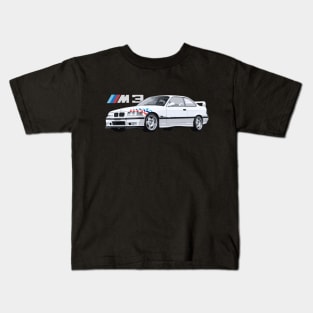 E36 LIGHTWEIGHT M3 PAUL WALKER Kids T-Shirt